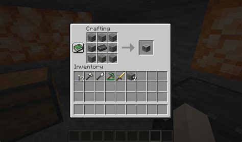 Replace the Dye with Coal to craft the dead form of the coral, block, or fan. . Lodestone crafting recipe